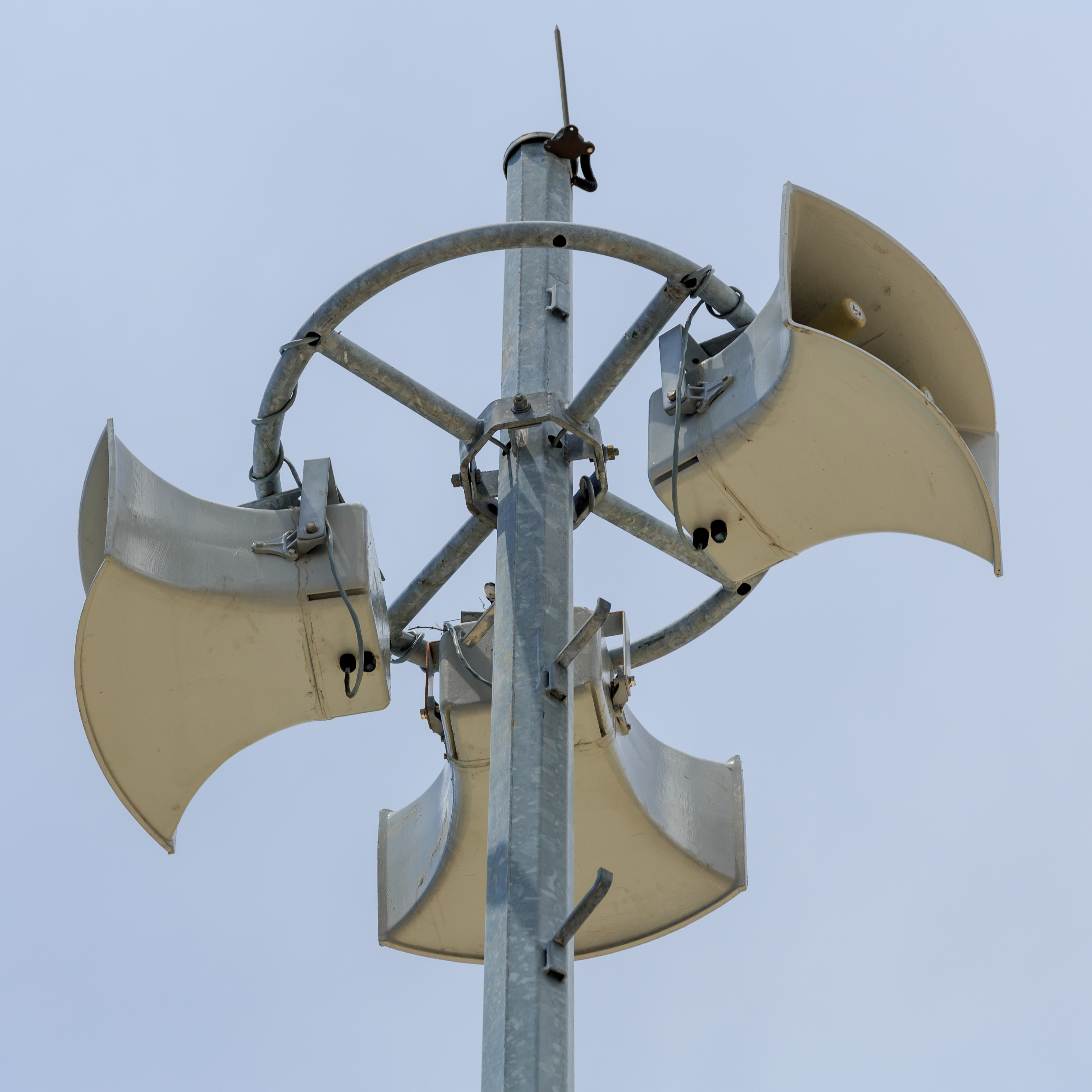 The sirens that could potentially save lives in Semporna, Sabah.