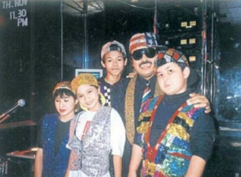 The cast of Cili Padi in 1993