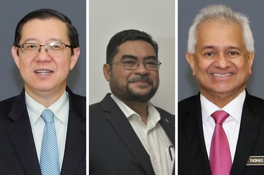 Lim Guan Eng, Mujahid Yusof Rawa, Tommy Thomas
