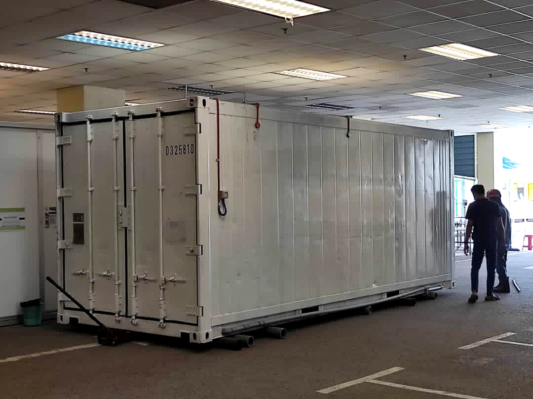Not your average shipping container.