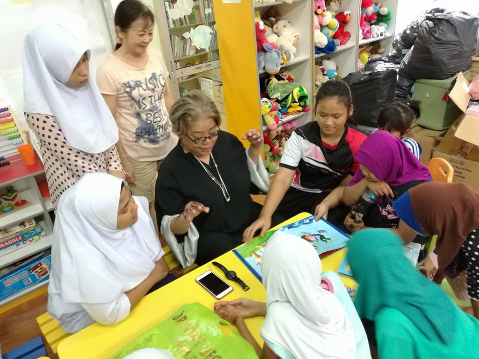 Dr Hartini at Yayasan Chow Kit