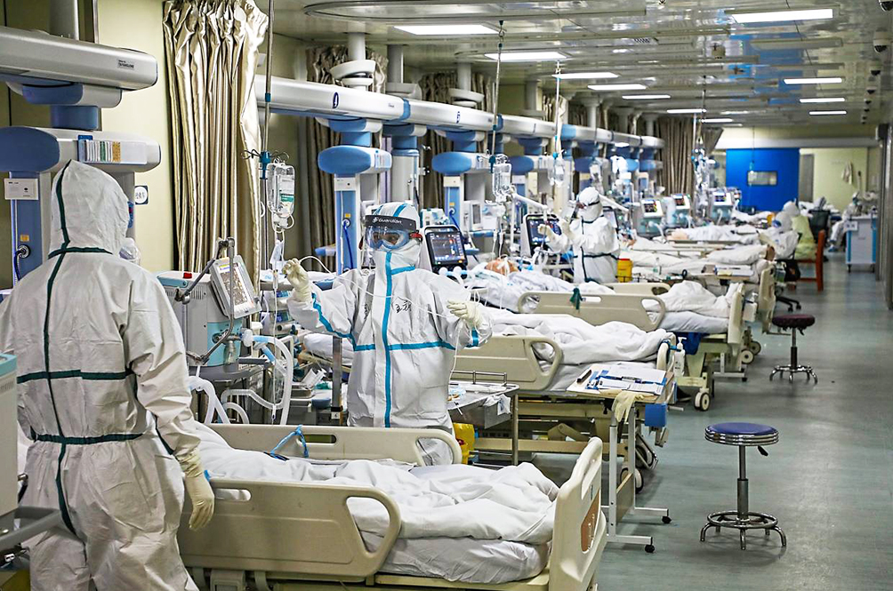 Hospitals are running out of room to acommodate serious patients.
