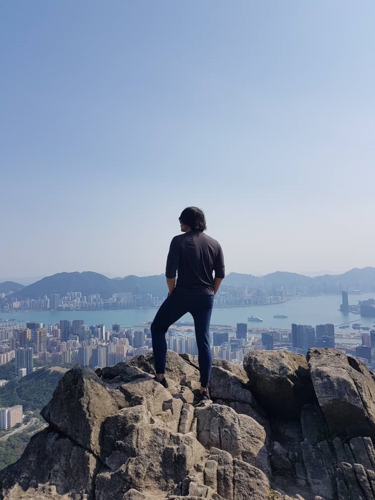 Muzzil at Kowloon Peak