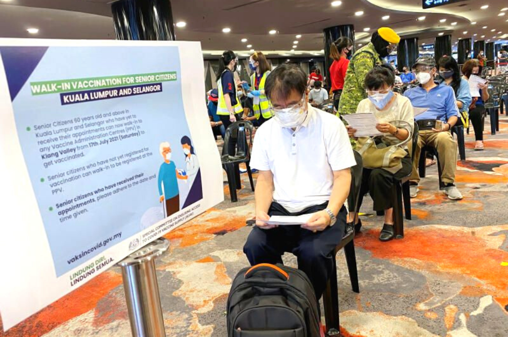 No more walk-ins after 15 September.
