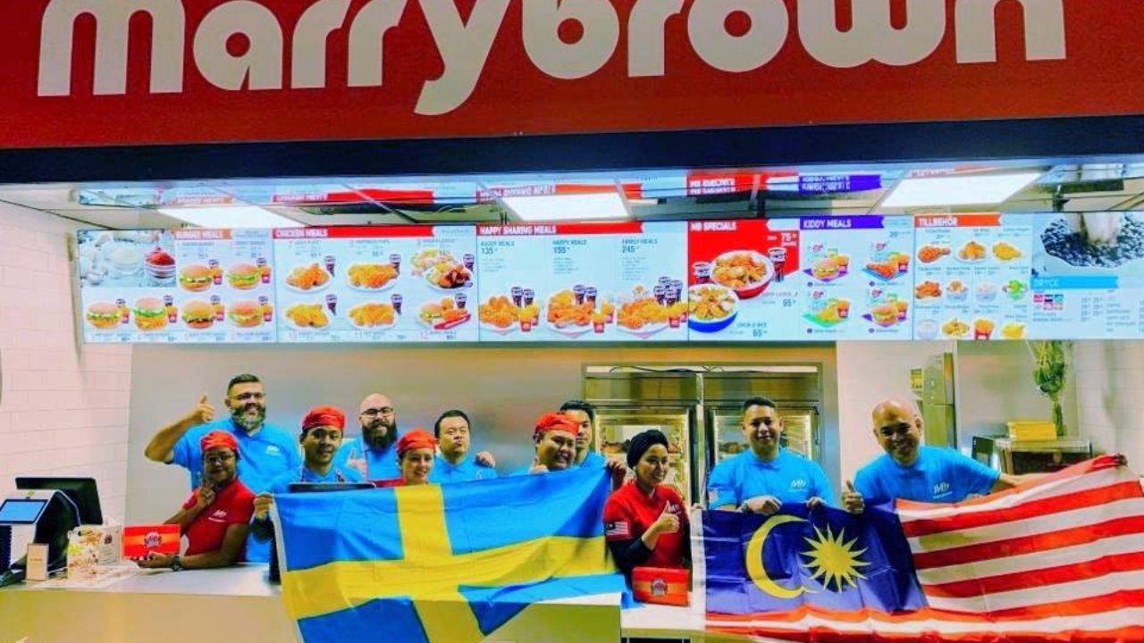 marrybrown in sweden