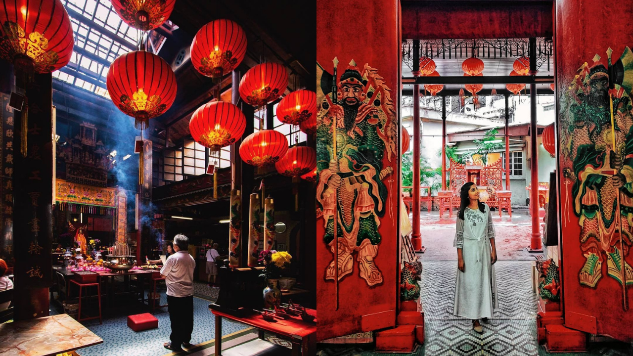 Sin Sze Si Ya Temple portraits