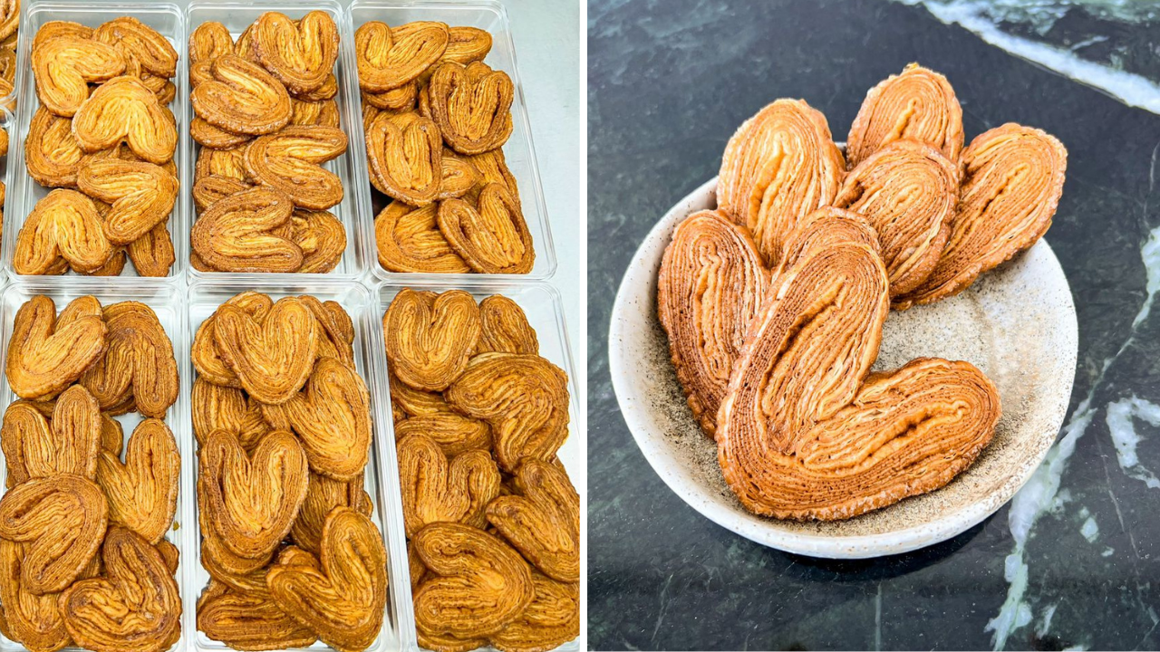 Palmiers at Happy Endings Desserts