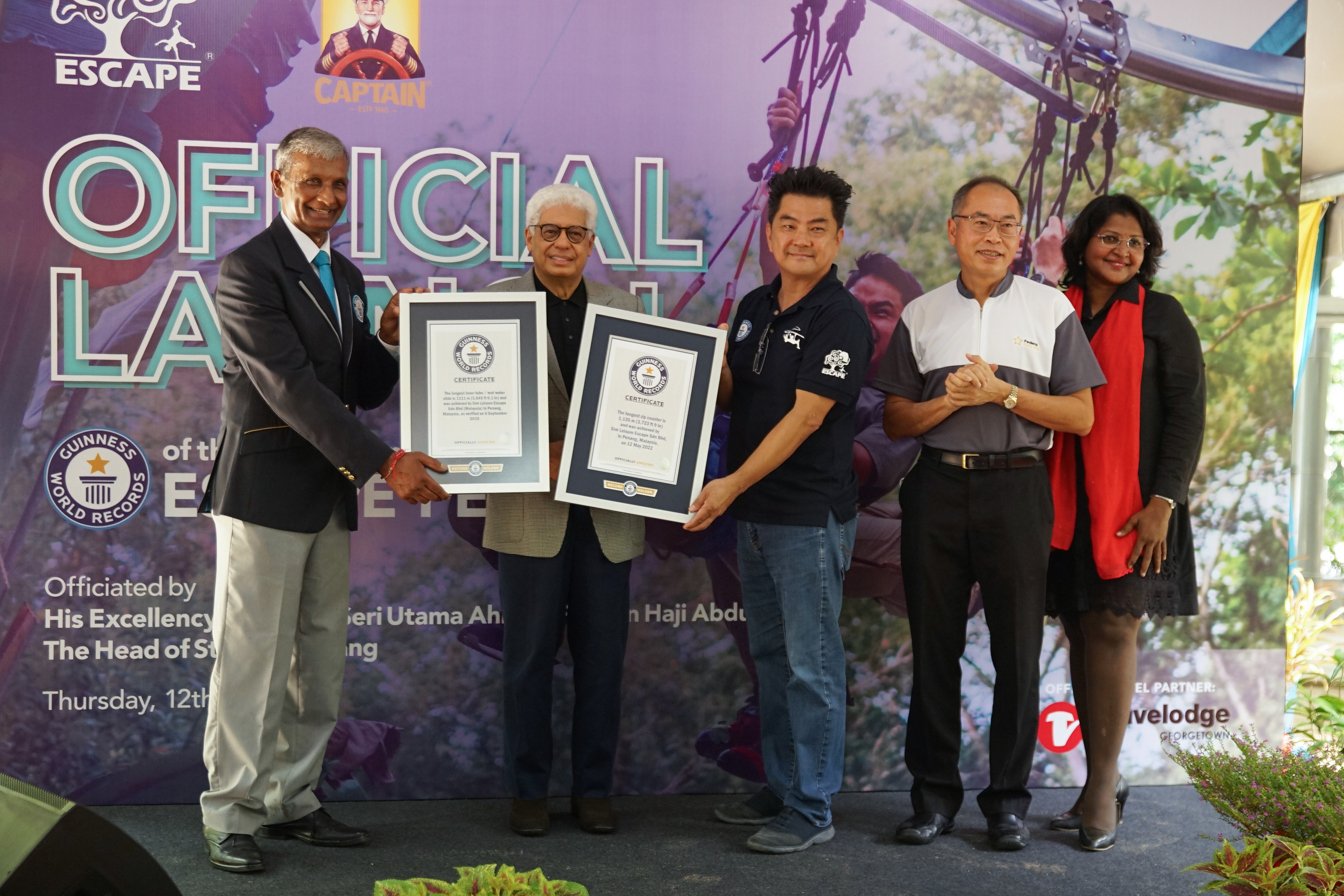 Guinness World Record of the Longest Zip Coaster