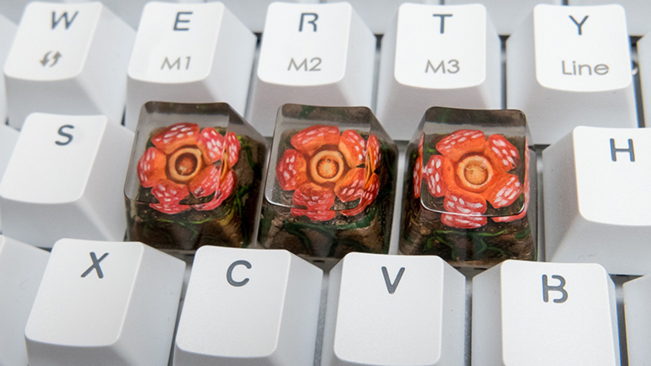 rafflesia keycaps