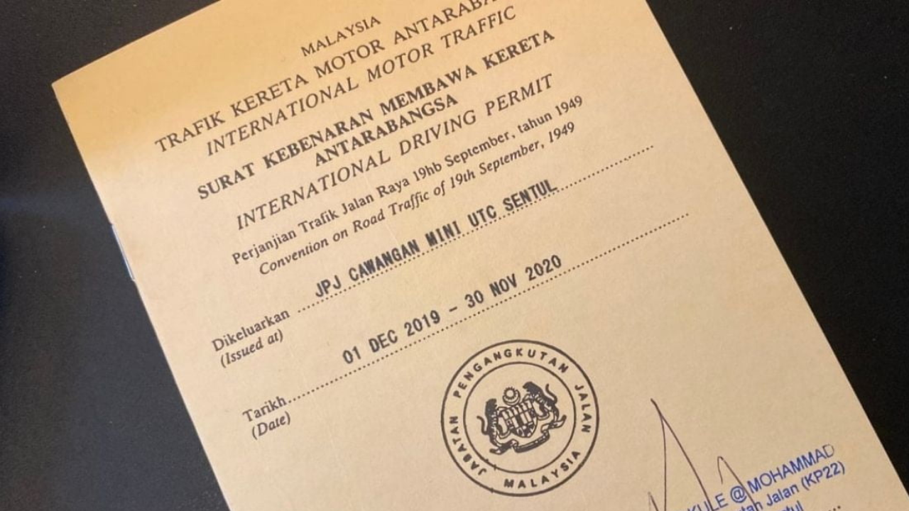 malaysia international driving permit