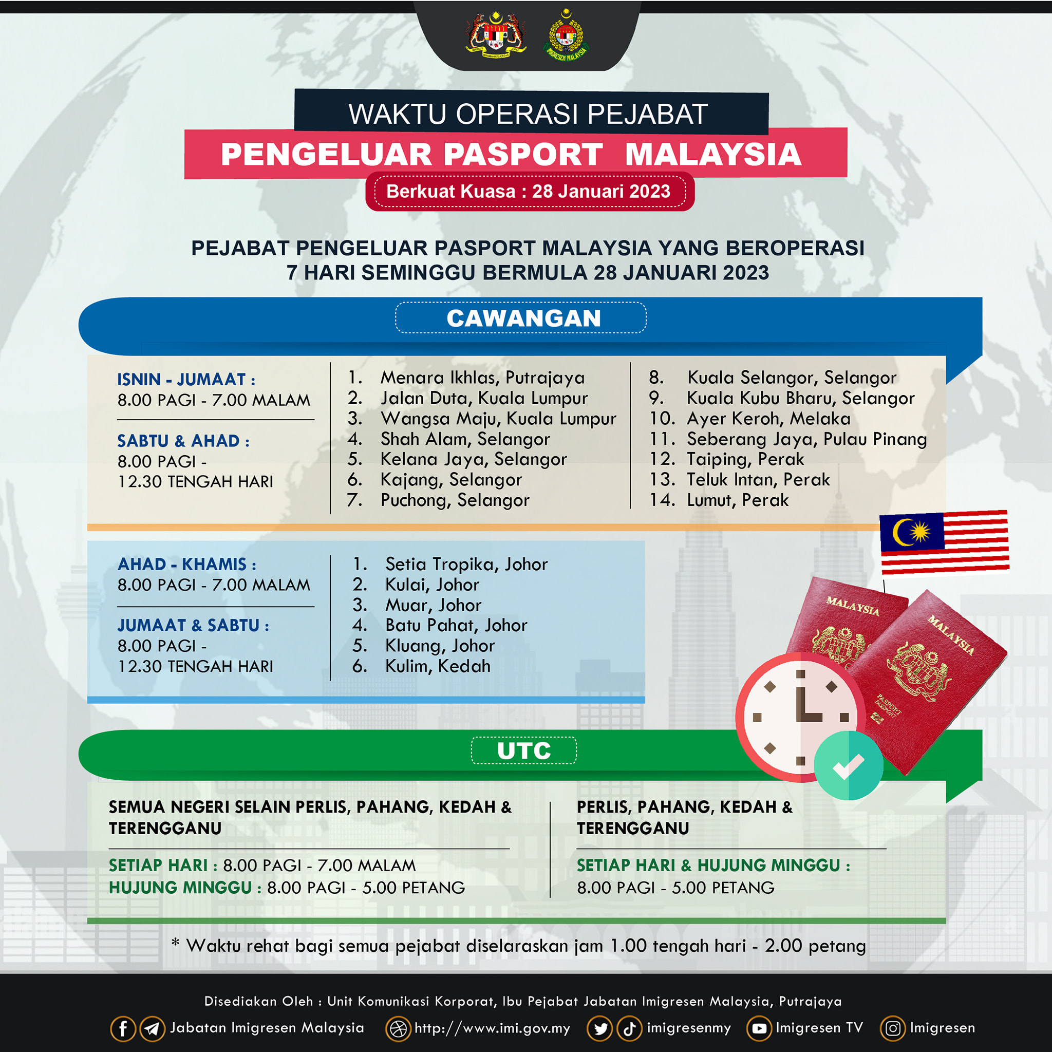 passport office open 7 days a week in malaysia