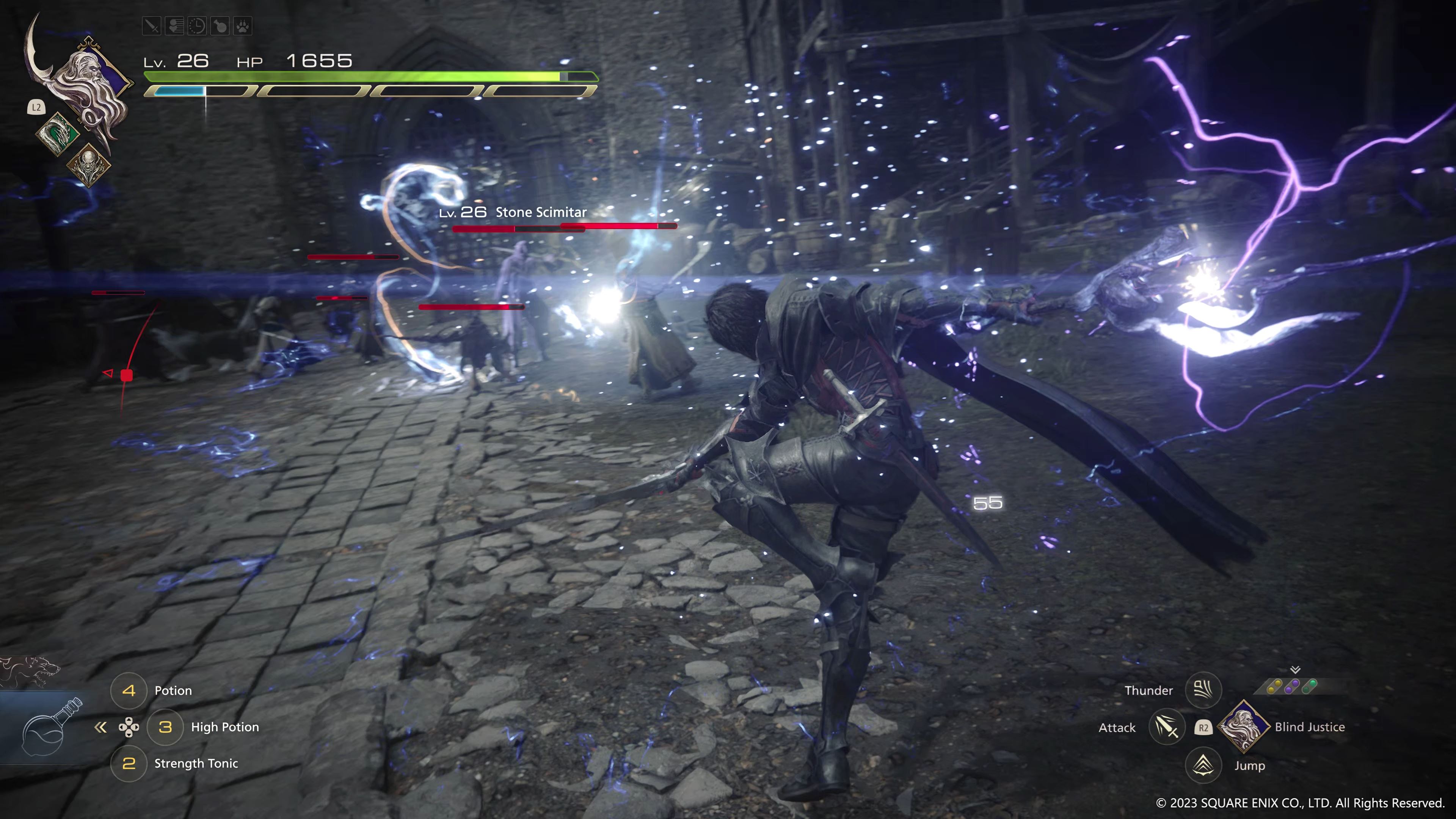 final fantasy 16 battle