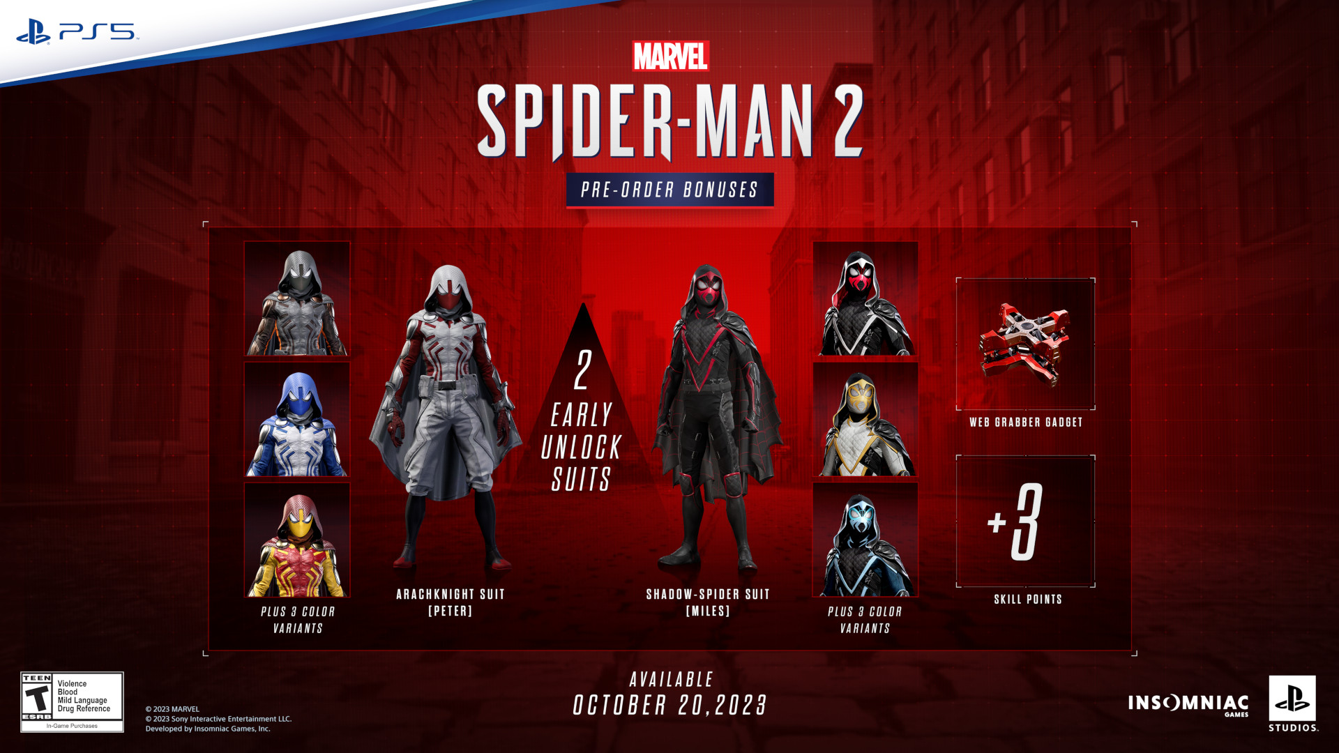 marvels spider man 2 pre order bonus