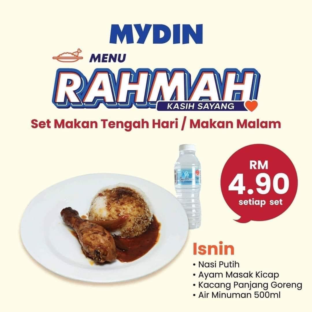 mydin menu rahmah