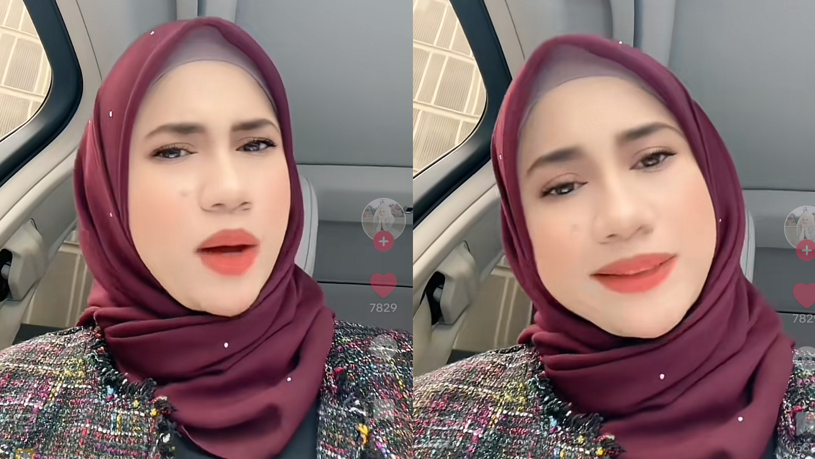 Thia azman - lepas jilbab