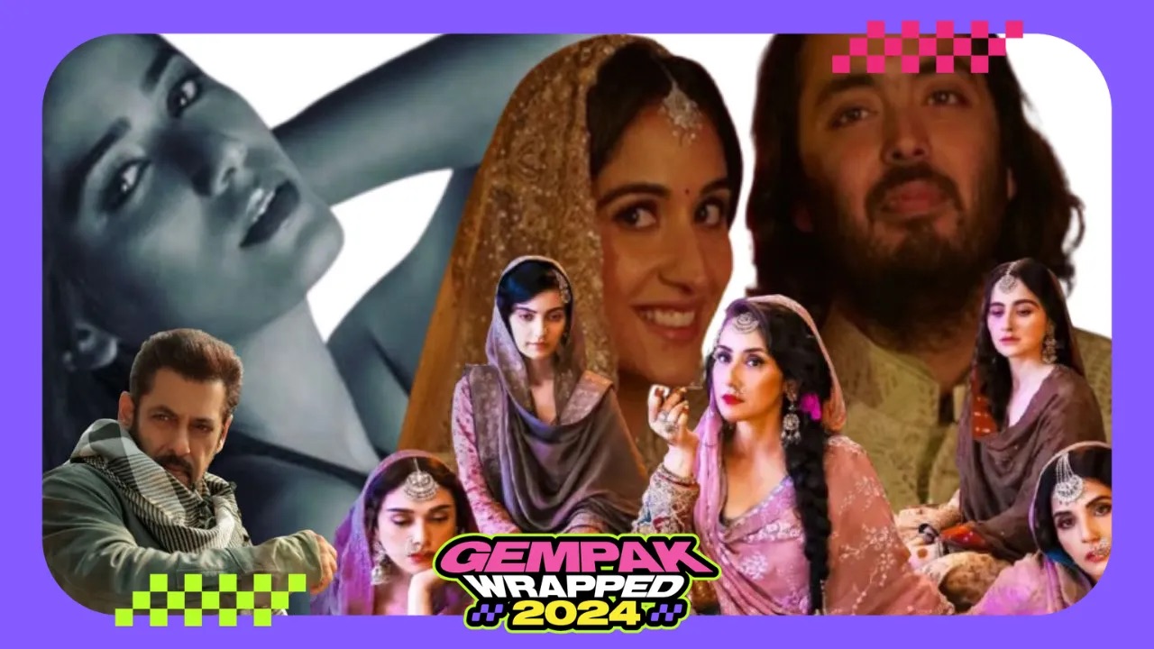 #GempakWrapped2024: Perkahwinan Mega Ambani-Merchant, Kematian Palsu, Ancaman Bunuh, Penangan Heeramandi Warnai Kanvas Bollywood!