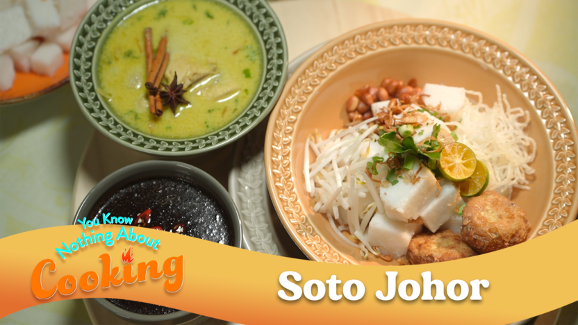 Sherry Masak Soto Johor untuk Nabila Huda! | You Know Nothing About Cooking | EP8
