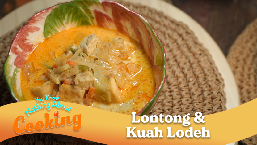 Lontong & Kuah Lodeh