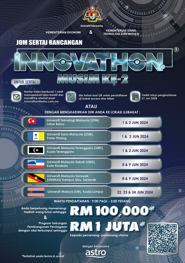 Sesi Uji Bakat INNOVATHON Musim Kedua