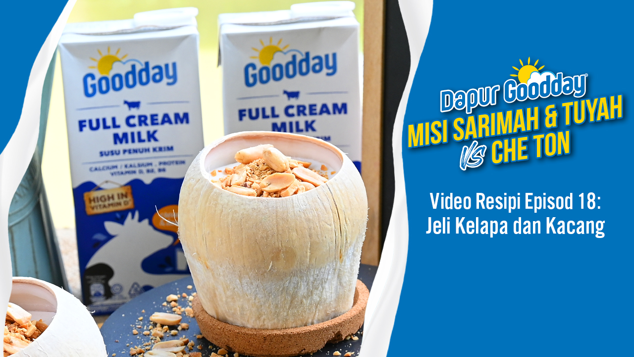 Jeli Kelapa dan Kacang | Episod 18 - Dapur Goodday: Misi Sarimah ...