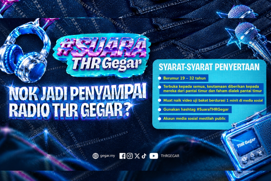 Nak Jadi Penyampai Radio Tapi Tiada Pengalaman? THR GEGAR Cari Bakat ...