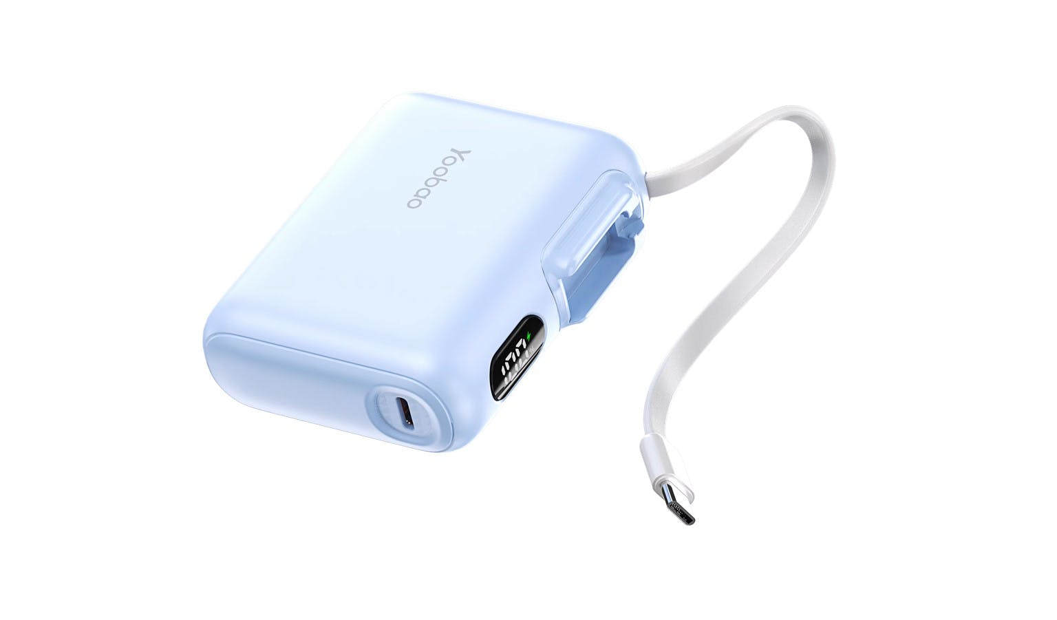 Yoobao 10000mAh PD20W SCP 22.5W Fast Charging Mini Power Bank - Blue (Q12)  | Harvey Norman Malaysia