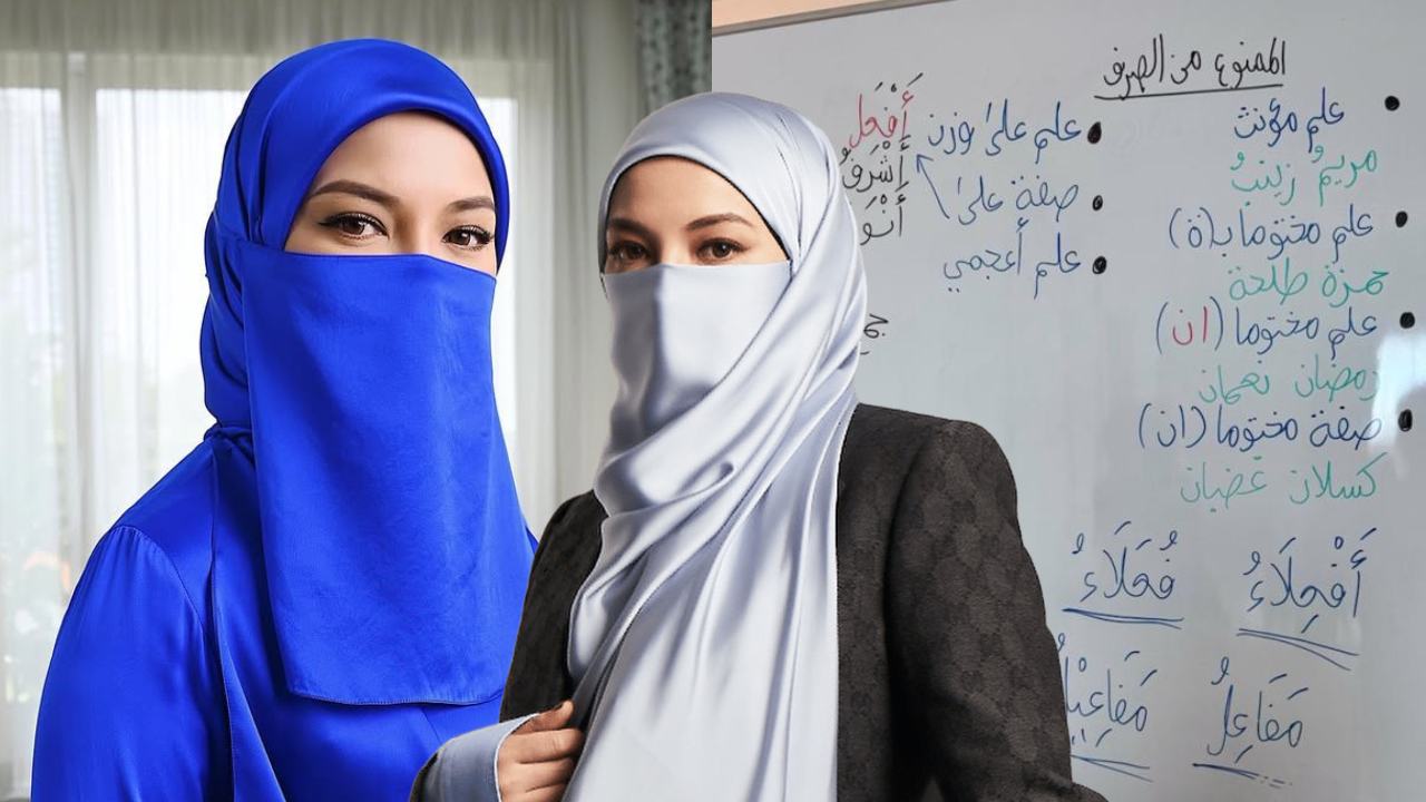 Neelofa belajar bahasa arab
