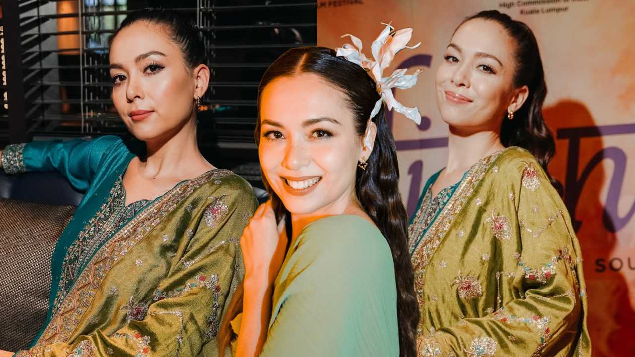 Siti Saleha menari babybump