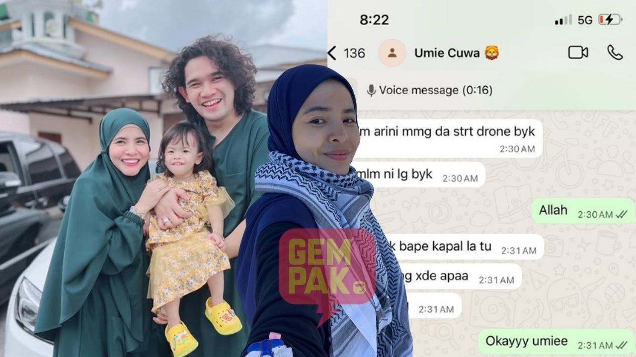 Nadzmi tunjuk ardel dron