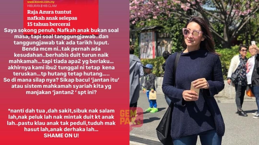 Rita Rudaini Sokong Raja Azura