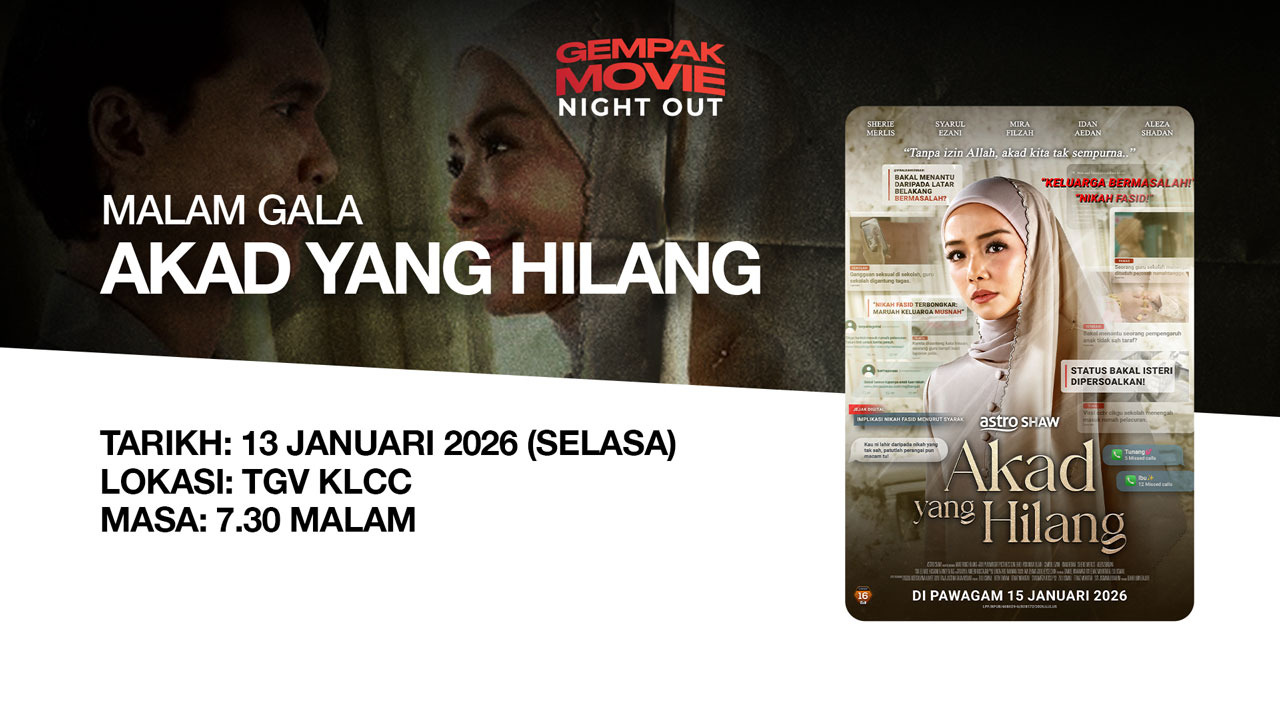 Gempak Movie Night Out: Malam Gala Filem Akad Yang Hilang | Gempak