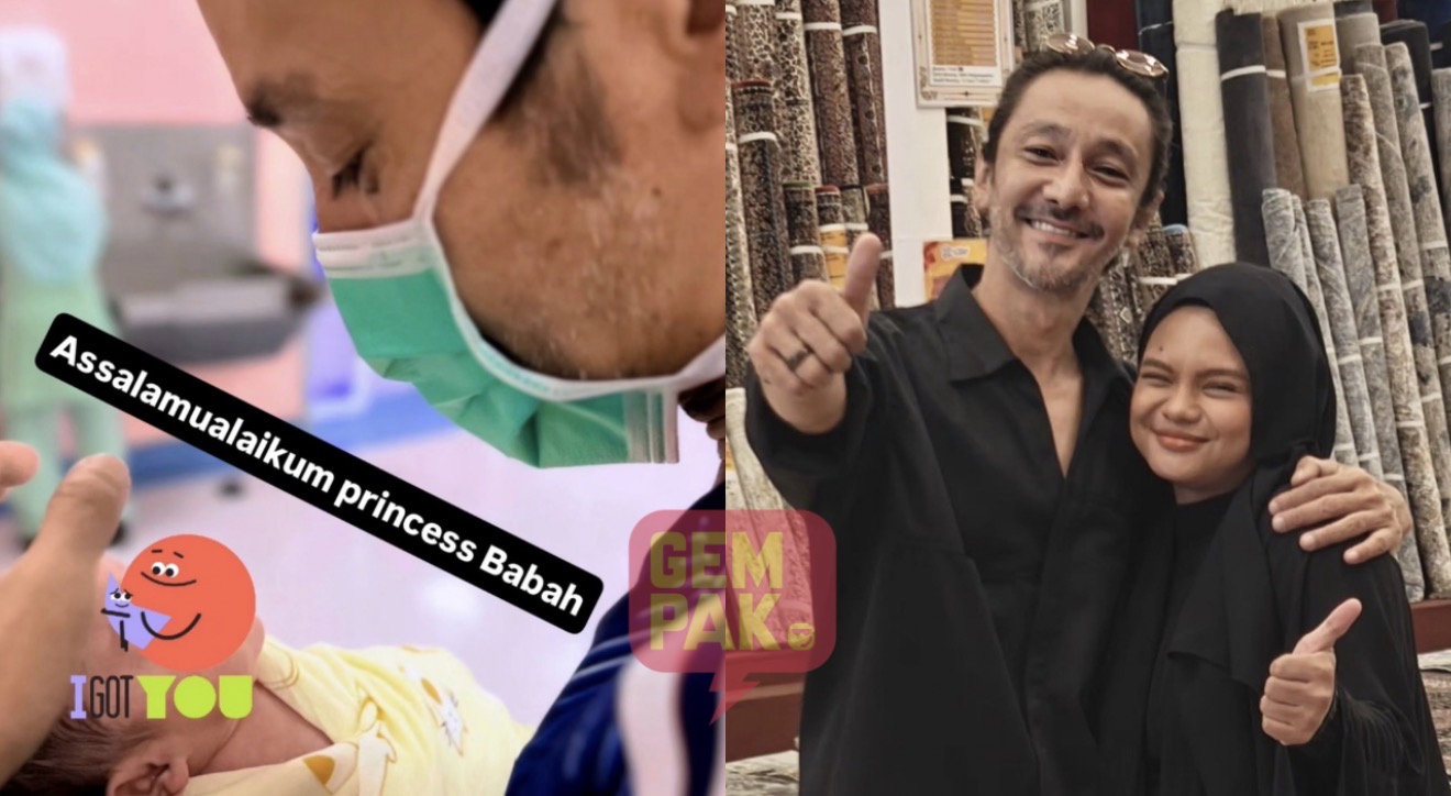 Izza Razali Qi Razali Dah Jadi Bapa, Kongsi Nama Cahaya Mata Perempuan Pertama ...