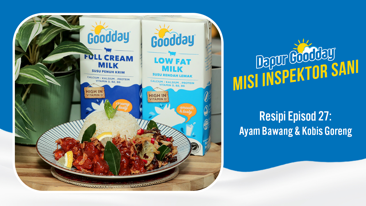 Nasi Ayam Bawang Goodday | Episod 27 - Dapur Goodday Misi Inspektor ...