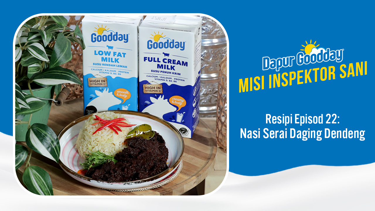 Nasi Serai Daging Dendeng | Episod 22 - Dapur Goodday Misi Inspektor ...