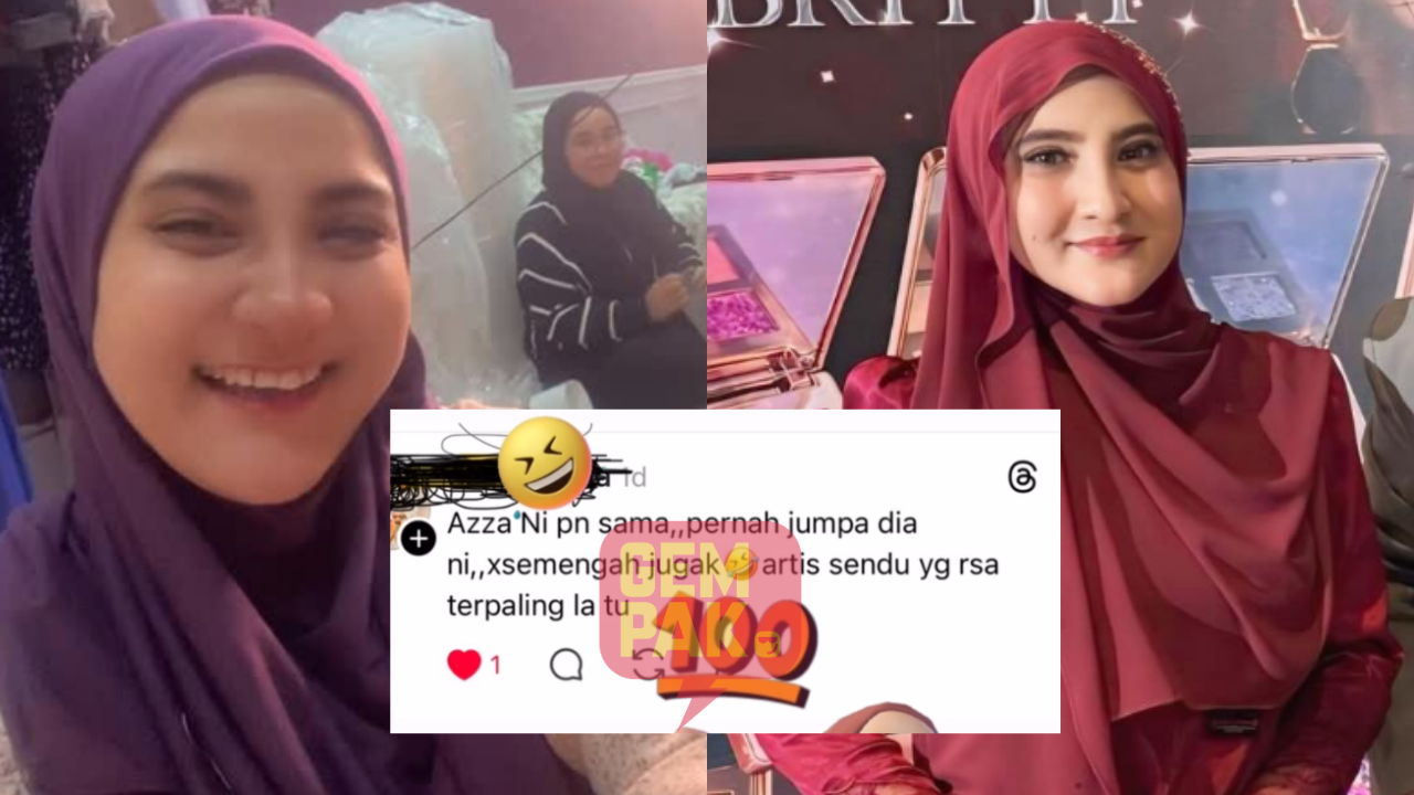 Digelar ‘Artis Sendu’ Azza Elite Tenang Jawab Sindiran Netizen - “Mana ...