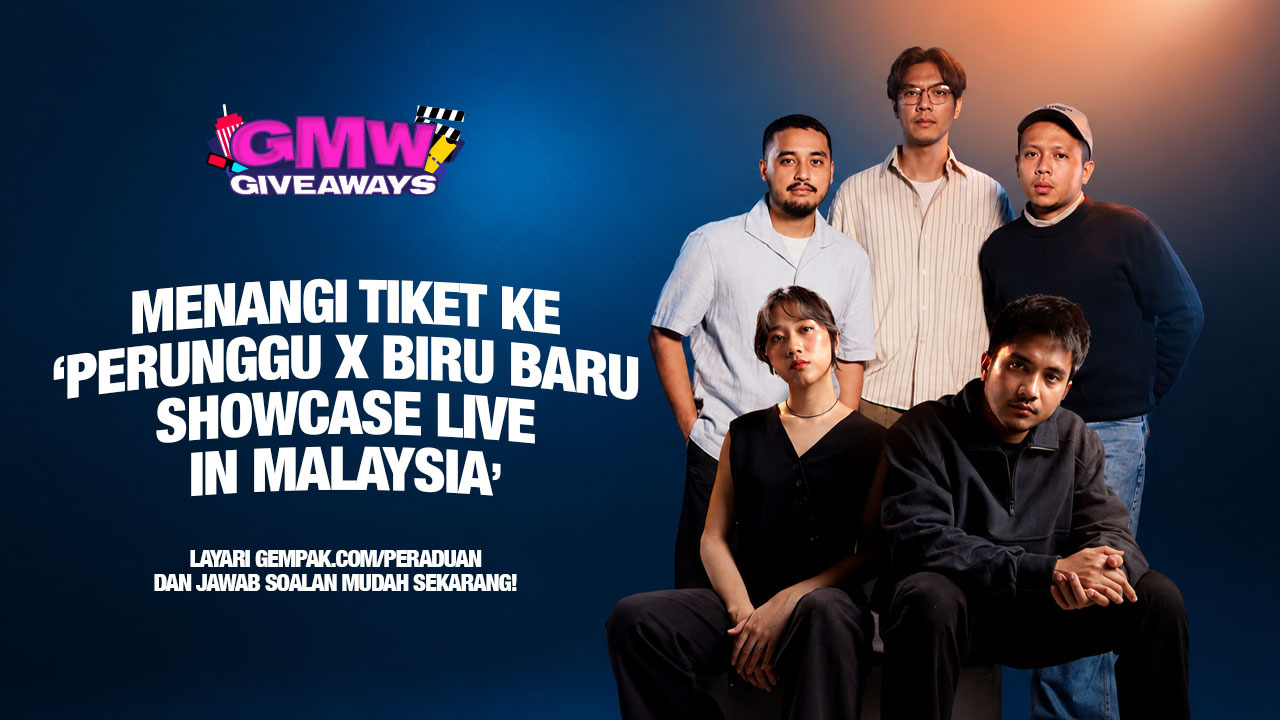 Poster PERUNGGU x BIRU BARU Showcase Live in Malaysia