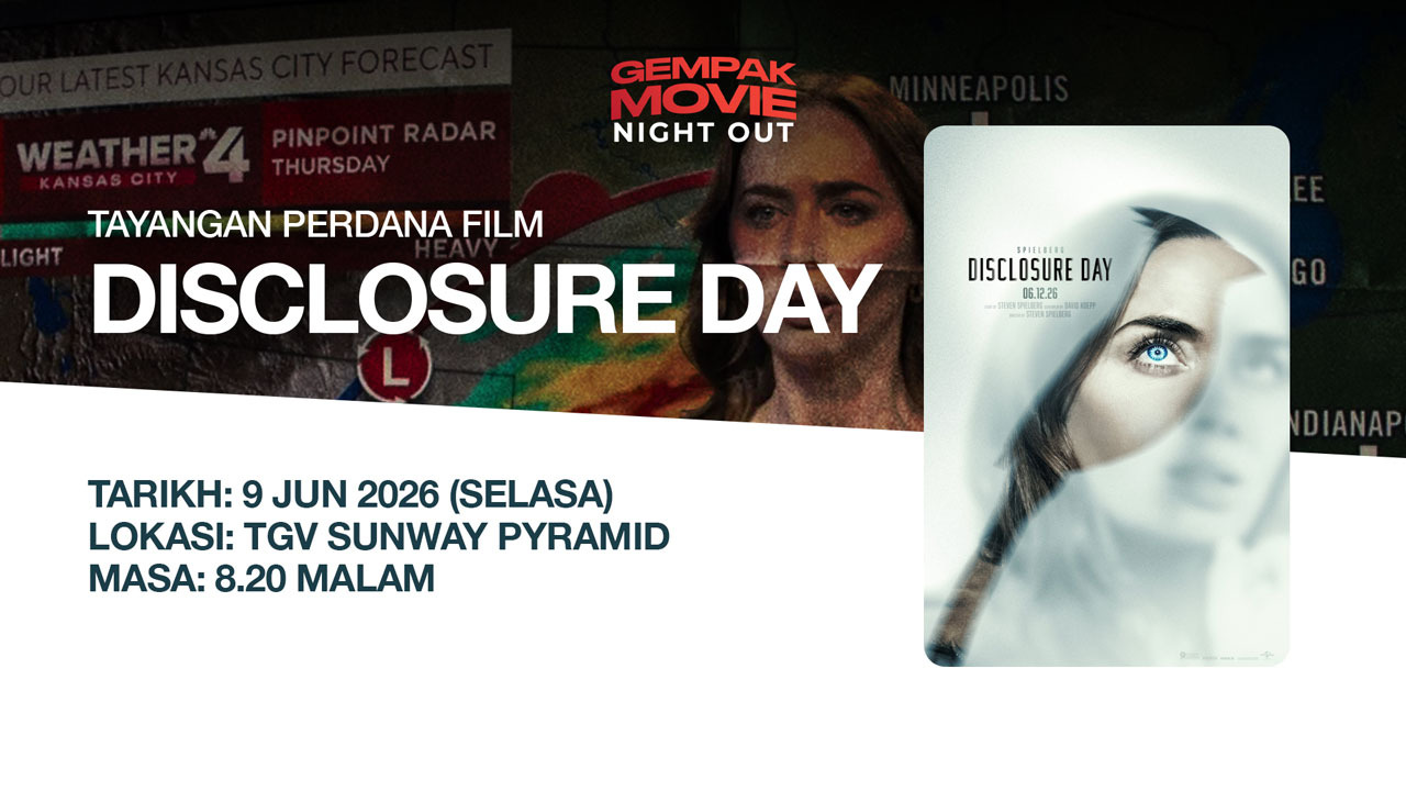 Poster Tayangan Perdana Filem Disclosure Day