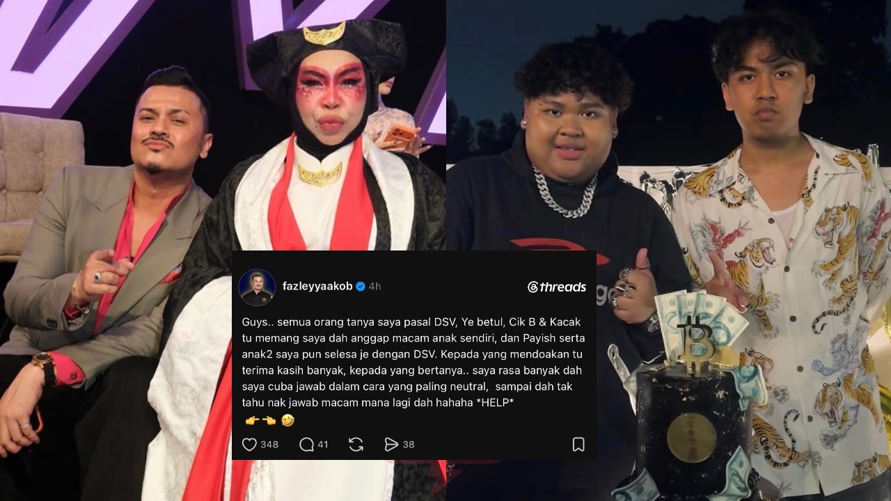 Sering Ditanya Mengenai Vida, Fazley Yaakob Jawab - “Ya, Cik B & Kacak  Memang Saya Dah Anggap Macam Anak Sendiri” | Gempak