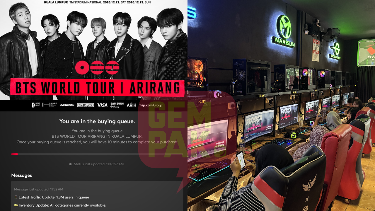 Perang Bermula! 1.3 Juta ARMY Beratur Rebut Tiket Awal BTS | Gempak