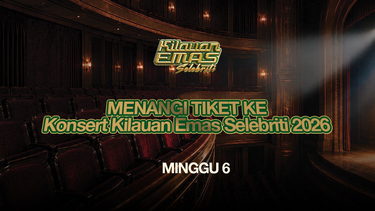 Konsert Kilauan Emas Selebriti 2026 Minggu 6