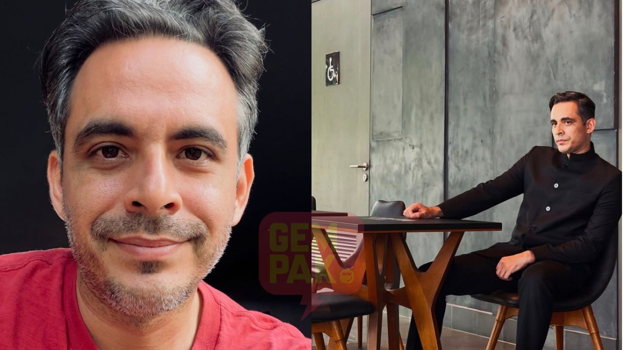 マレーシアの俳優ジョサイア・ホーガンのポートレートと椅子に座る姿