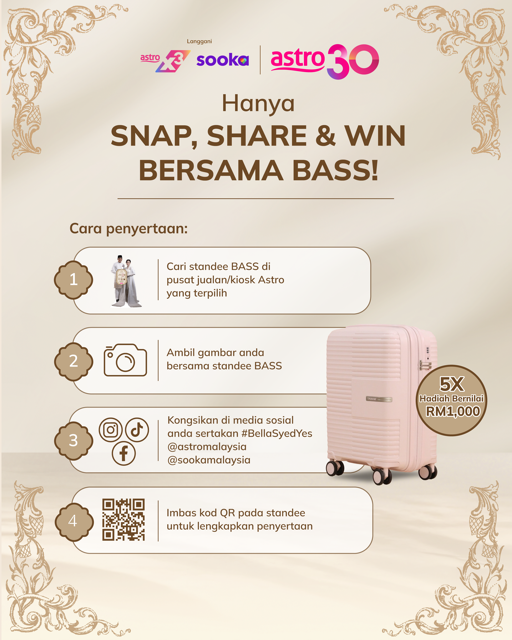 Contoh gambar standee BASS 2