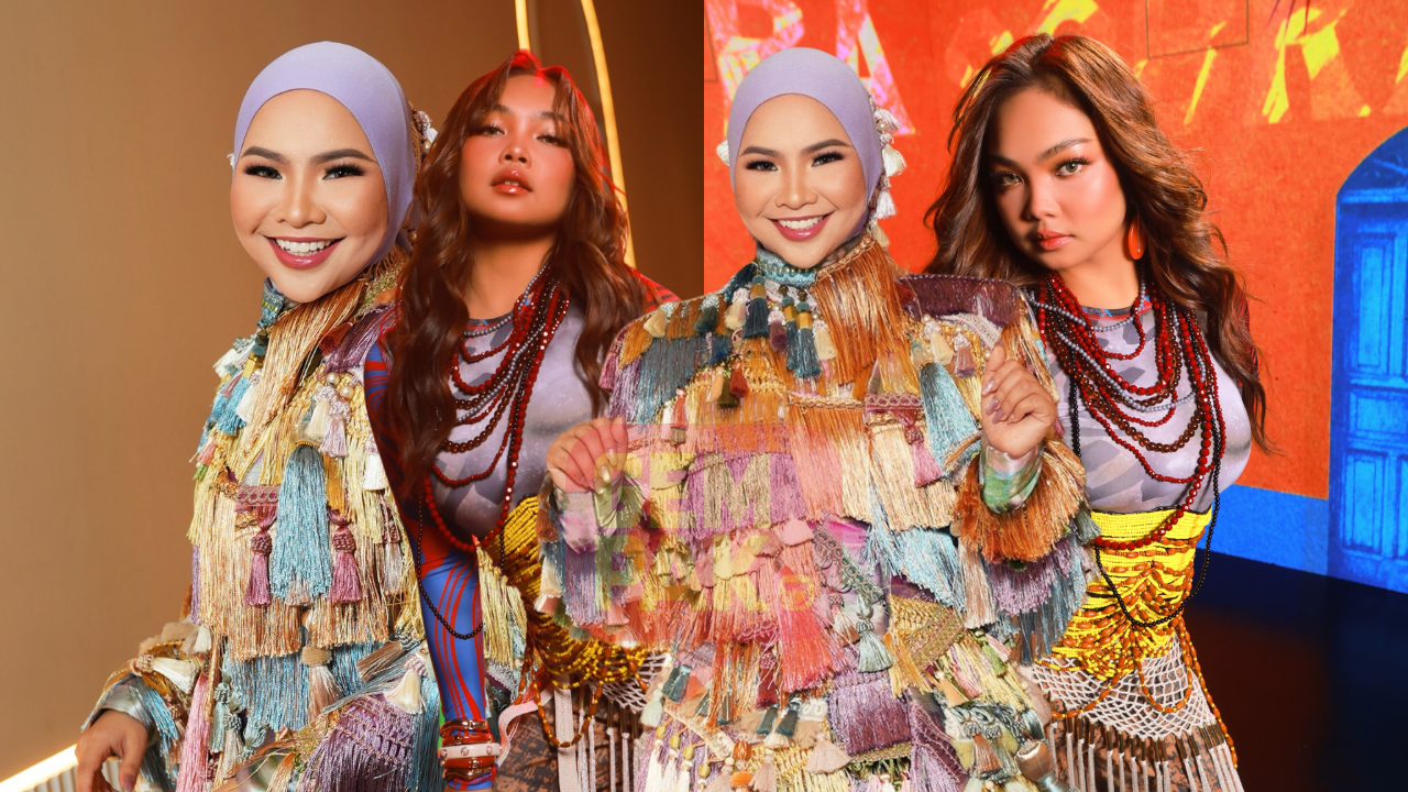 Eurovision Asiaに参加する女性歌手2人を並べた宣材画像