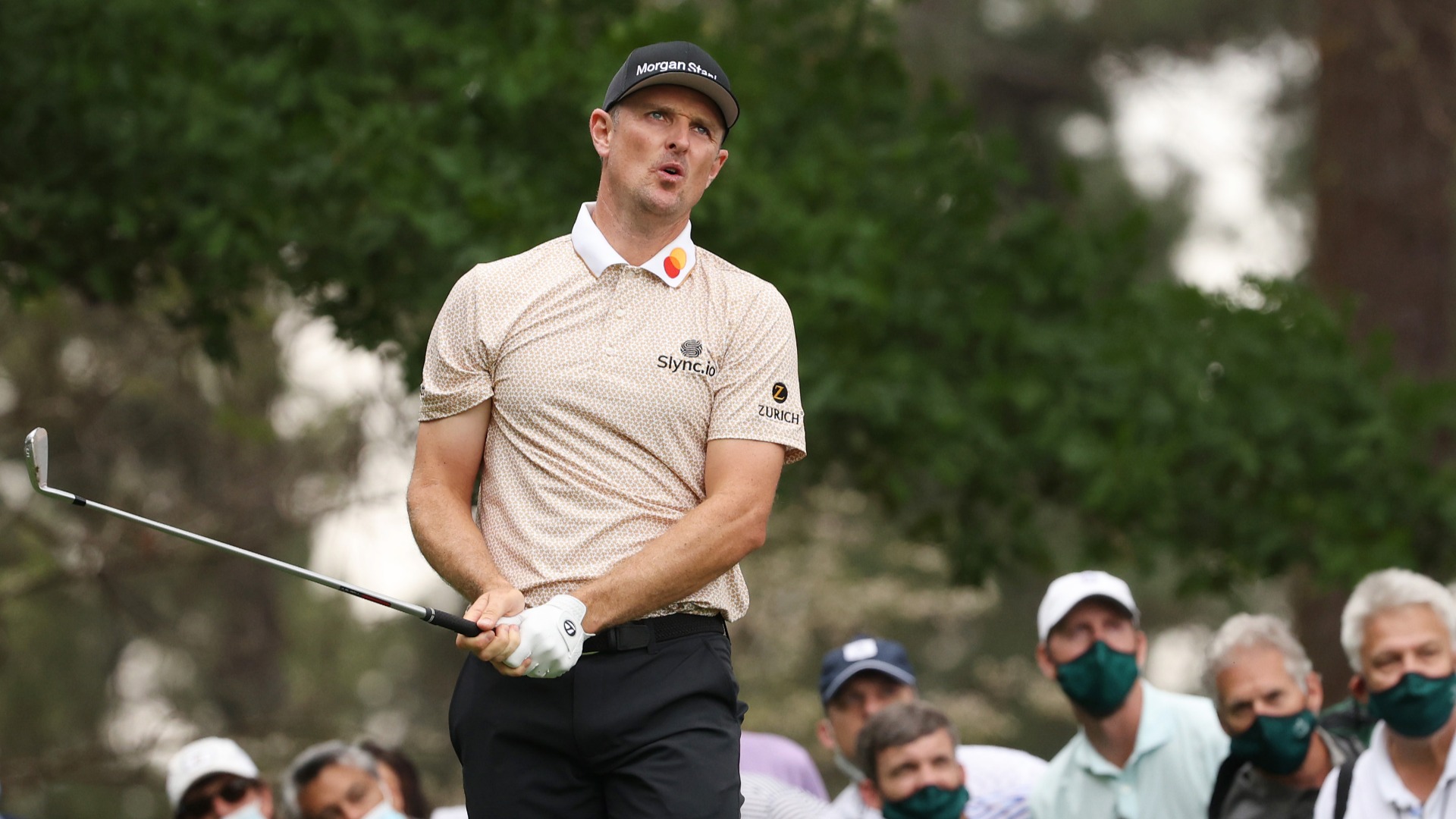 The Masters: Rose reeled in after rapid Saturday start before weather ...