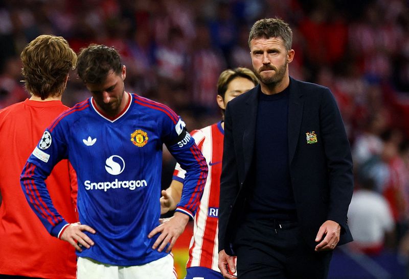 Conte says no advanced talks with Man United as Carrick's future hangs ...