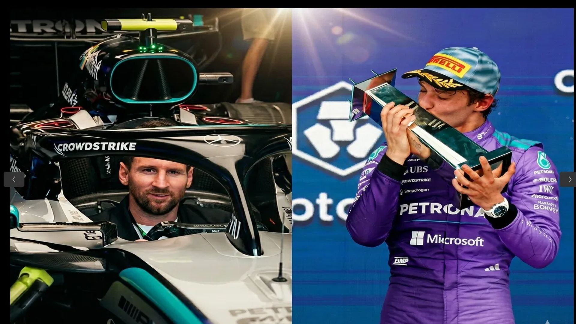 F1: Messi datang rai Kimi Antonelli | Stadium Astro