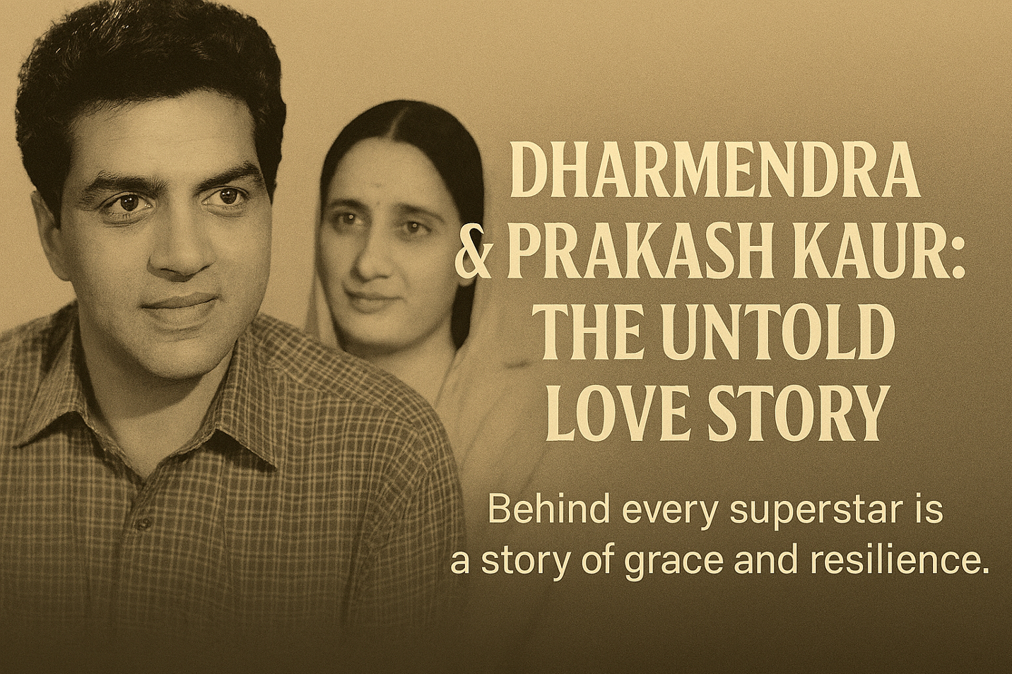Dharmendra & Prakash Kaur: Bollywood's Untold Love Story | Astro Ulagam