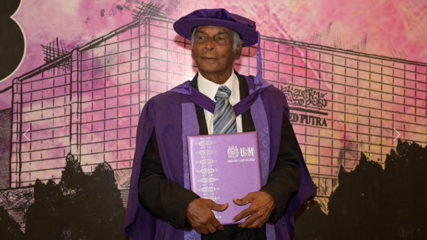 Datuk Dr. G. Rethinasamy : Serving the Community for 50 Years and Earned a Doctorate at 86 | Astro Ulagam