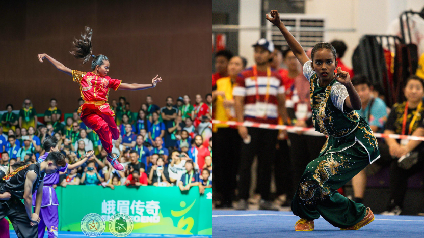 Exclusive : Jazmin, The Only Malaysian Indian Gold Medallist in International Wushu Shares Her Story | Astro Ulagam