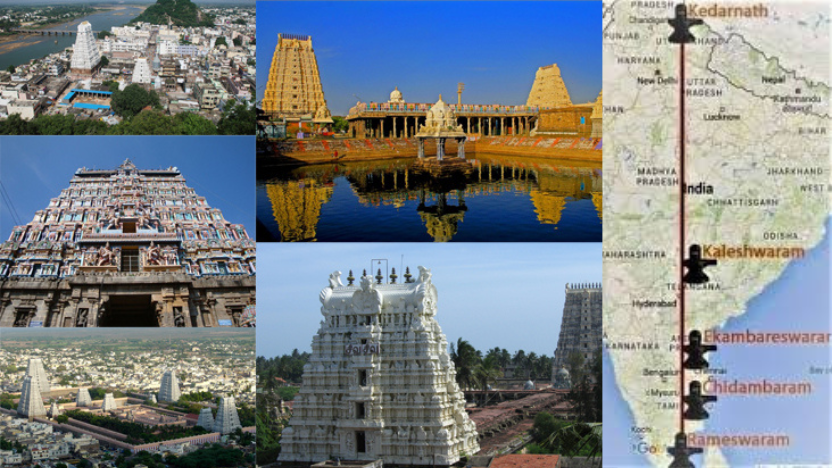 Alignment Ancient India Do You Know These 8 Shiva Temples Align In A Straight Line Across India ...